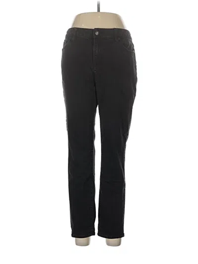 Pre-owned Lands' End Jeans In Black