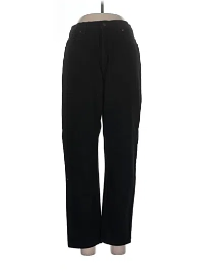 Pre-owned Lands' End Jeans In Black