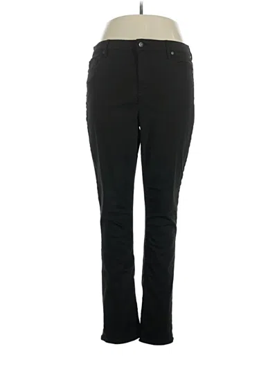 Pre-owned Lands' End Jeans In Black