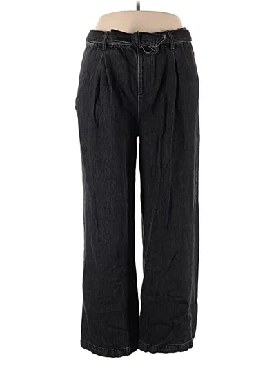 Pre-owned Lands' End Jeans In Black