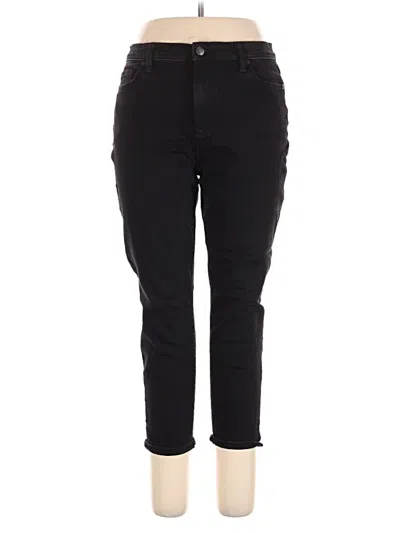 Pre-owned Lands' End Jeans In Black