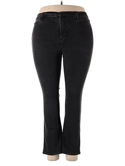 Pre-owned Lands' End Jeans In Black