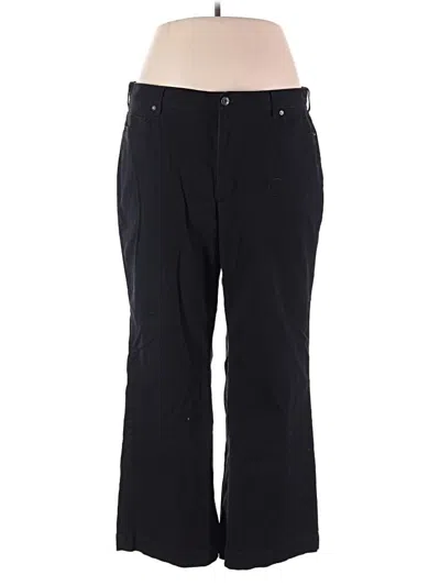Pre-owned Lands' End Jeans In Black