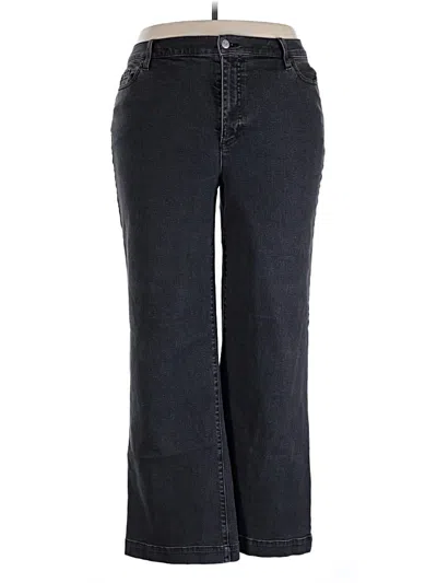 Pre-owned Lands' End Jeans In Black