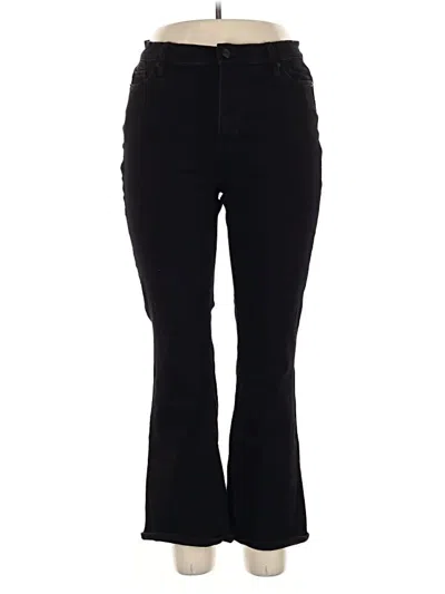 Pre-owned Lands' End Jeans In Black