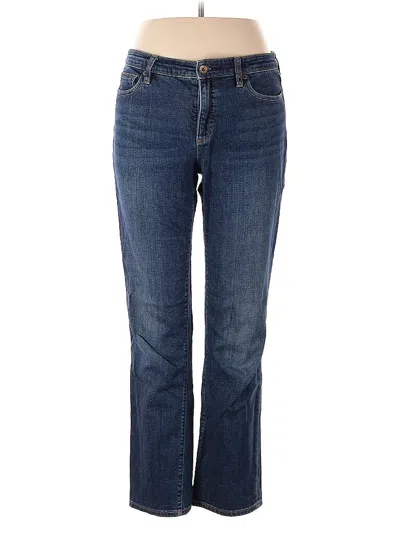 Pre-owned Lands' End Jeans In Blue
