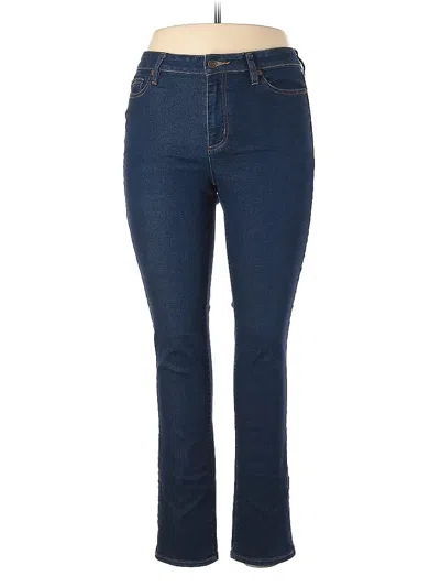 Pre-owned Lands' End Jeans In Blue