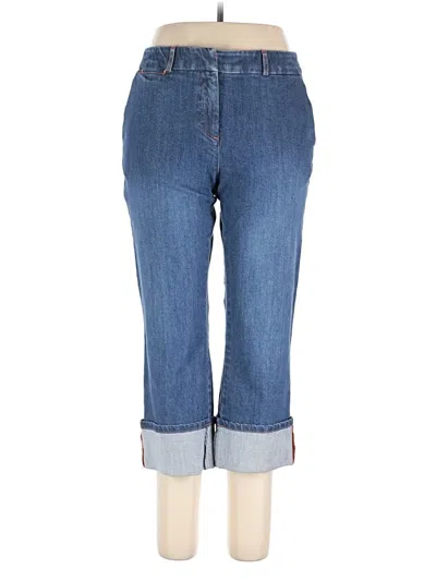 Pre-owned Lands' End Jeans In Blue