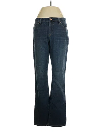 Pre-owned Lands' End Jeans In Blue