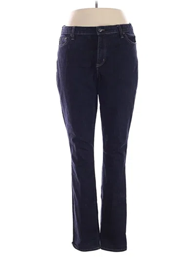 Pre-owned Lands' End Jeans In Blue