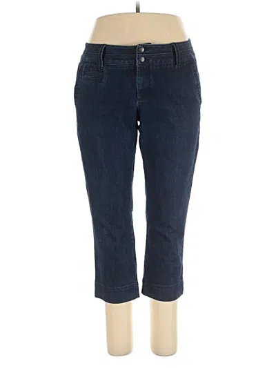 Pre-owned Lands' End Jeans In Blue