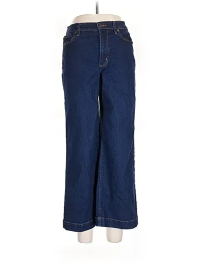 Pre-owned Lands' End Jeans In Blue