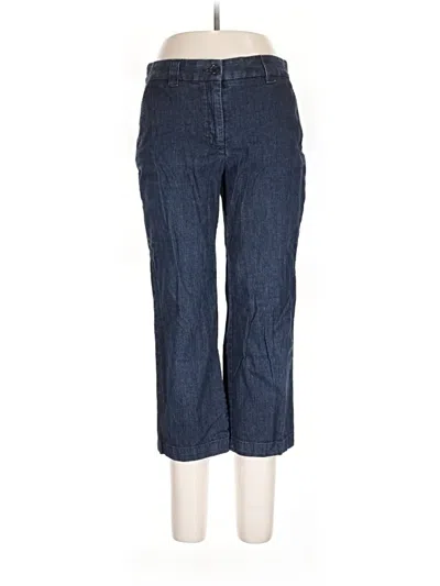 Pre-owned Lands' End Jeans In Blue