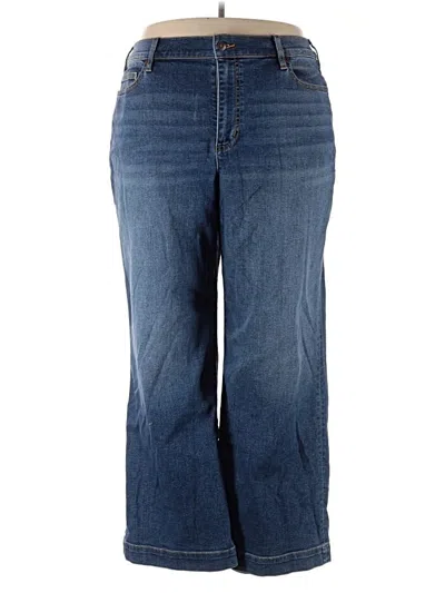 Pre-owned Lands' End Jeans In Blue