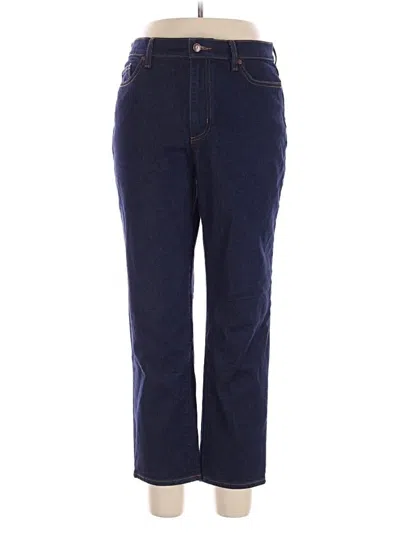 Pre-owned Lands' End Jeans In Blue