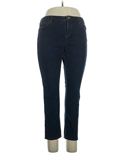 Pre-owned Lands' End Jeans In Blue