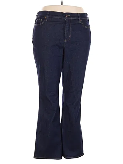 Pre-owned Lands' End Jeans In Blue