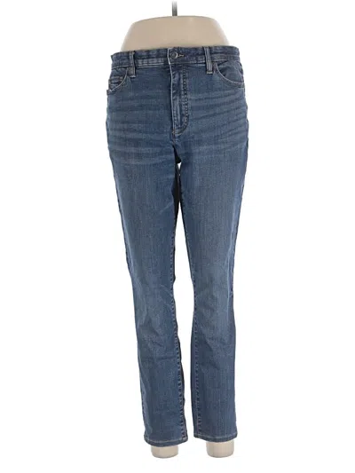 Pre-owned Lands' End Jeans In Blue
