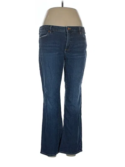 Pre-owned Lands' End Jeans In Blue