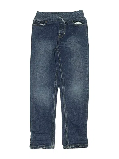 Pre-owned Lands' End Kids'  Jeans In Blue