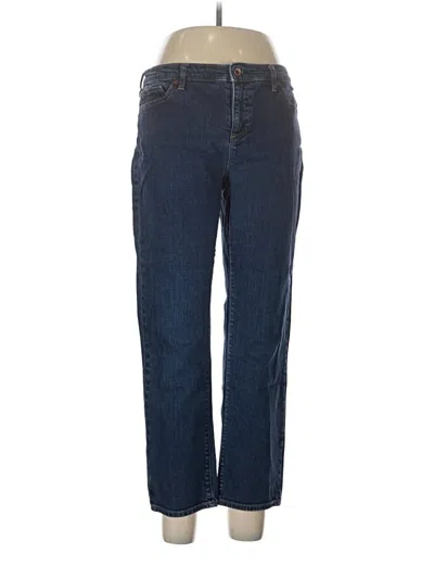 Pre-owned Lands' End Jeans In Blue