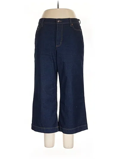 Pre-owned Lands' End Jeans In Blue