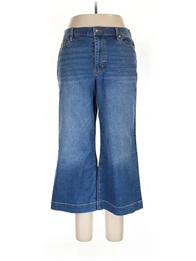 Pre-owned Lands' End Jeans In Blue