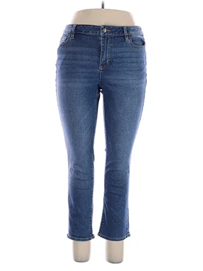 Pre-owned Lands' End Jeans In Blue
