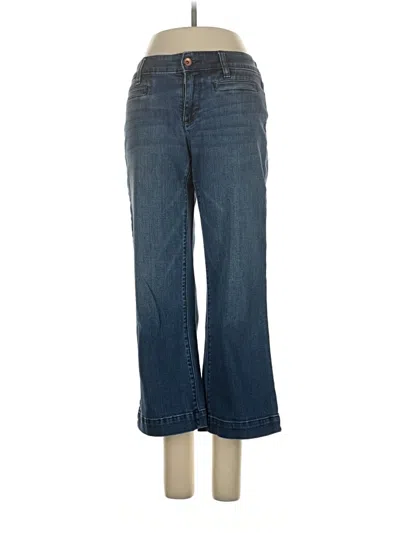 Pre-owned Lands' End Jeans In Blue