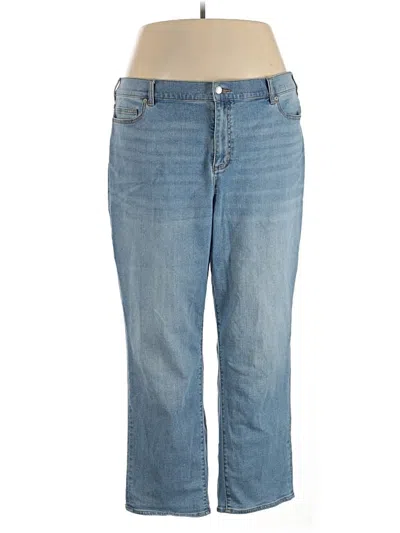 Pre-owned Lands' End Jeans In Blue