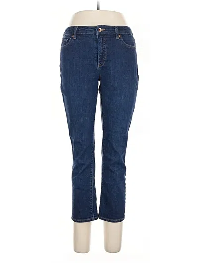 Pre-owned Lands' End Jeans In Blue