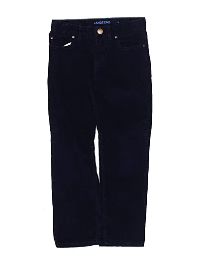 Pre-owned Lands' End Kids'  Jeans In Blue