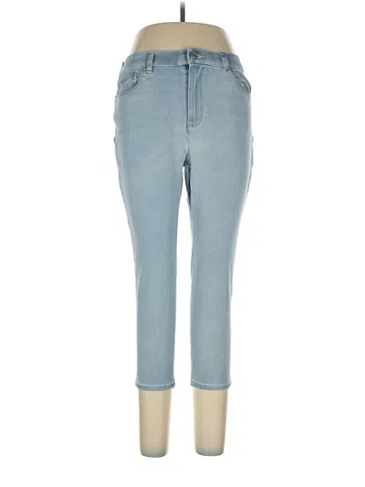 Pre-owned Lands' End Jeans In Blue