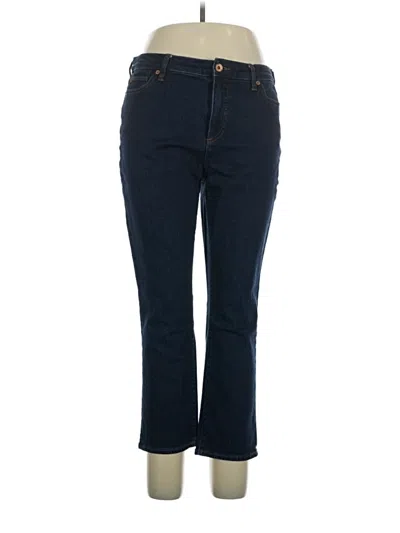 Pre-owned Lands' End Jeans In Blue