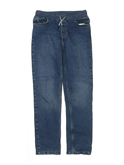 Pre-owned Lands' End Kids'  Jeans In Blue