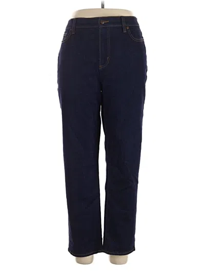 Pre-owned Lands' End Jeans In Blue