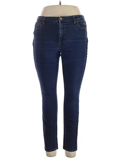 Pre-owned Lands' End Jeans In Blue