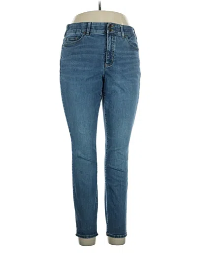 Pre-owned Lands' End Jeans In Blue