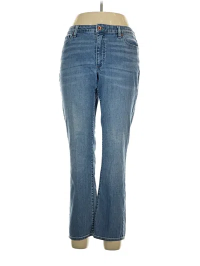 Pre-owned Lands' End Jeans In Blue