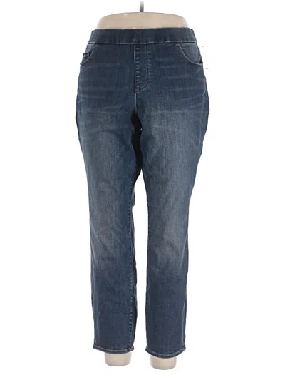 Pre-owned Lands' End Jeans In Blue