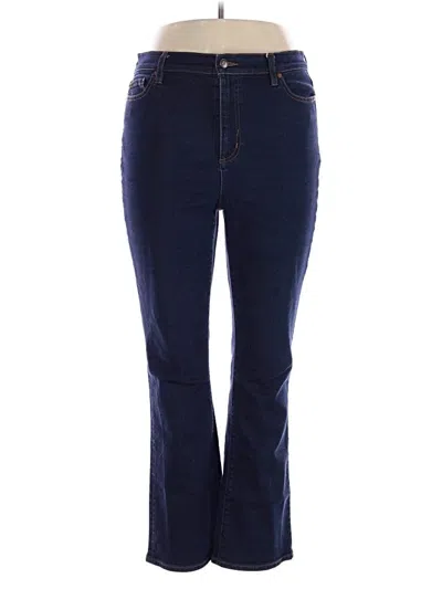 Pre-owned Lands' End Jeans In Blue