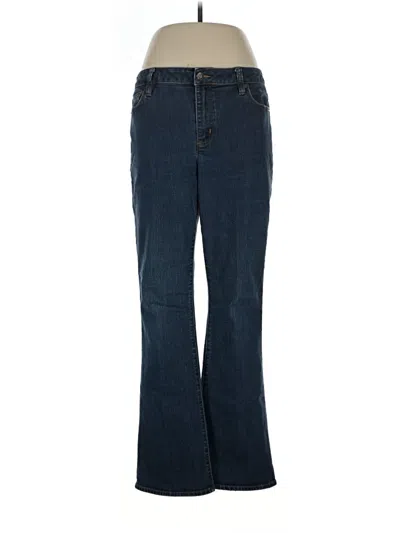 Pre-owned Lands' End Jeans In Blue