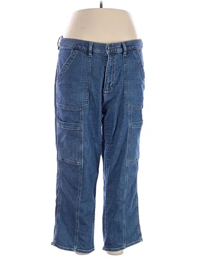 Pre-owned Lands' End Jeans In Blue