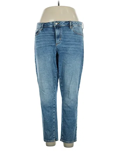 Pre-owned Lands' End Jeans In Blue