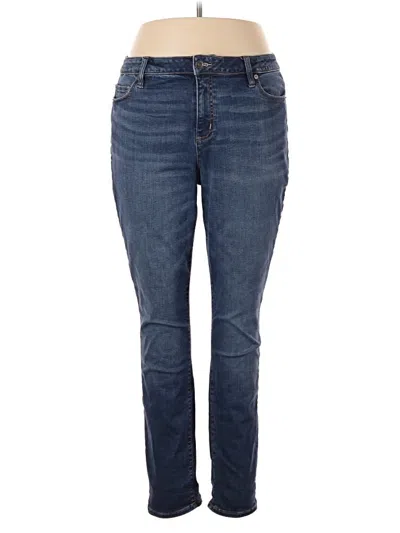 Pre-owned Lands' End Jeans In Blue