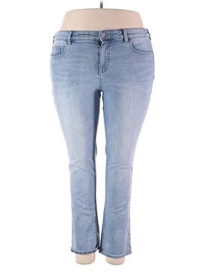 Pre-owned Lands' End Jeans In Blue
