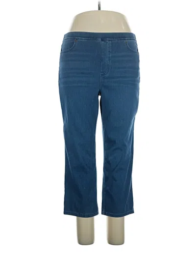 Pre-owned Lands' End Jeans In Blue
