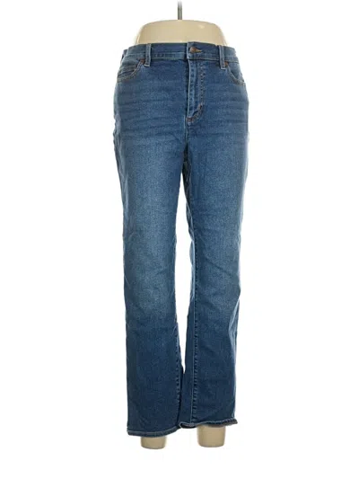 Pre-owned Lands' End Jeans In Blue