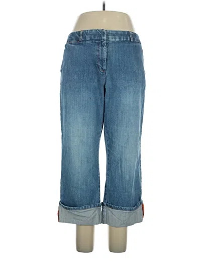 Pre-owned Lands' End Jeans In Blue