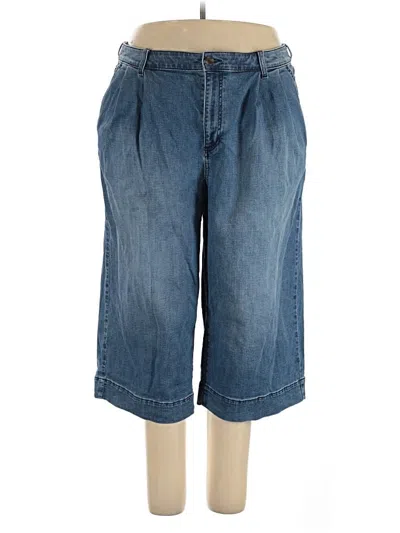 Pre-owned Lands' End Jeans In Blue